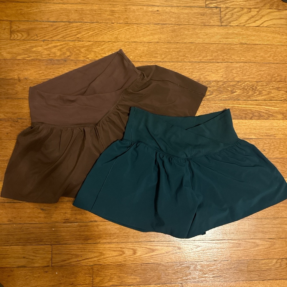 OFFLINE by Aerie Real Me Crossover Flowy Shorts